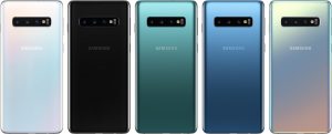 Samsung Galaxy S10 colours
